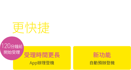 使用樂桃應用程式從預訂到登機手續最短・最輕鬆！