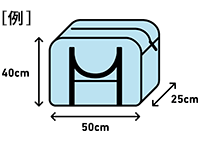 図説：持ち込めるサイズ