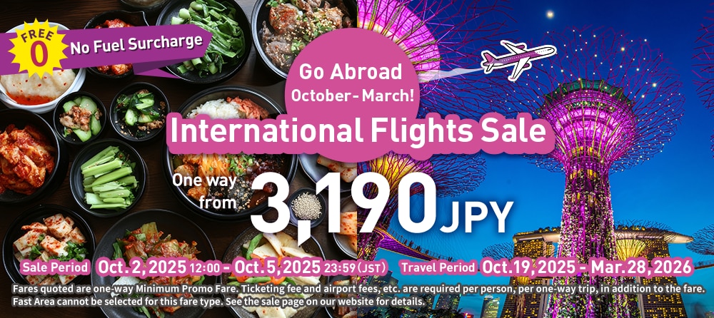 International Flights Sale